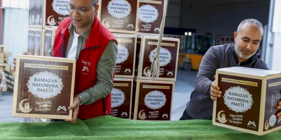 Mersin Büyükşehir’den Ramazan dayanışması