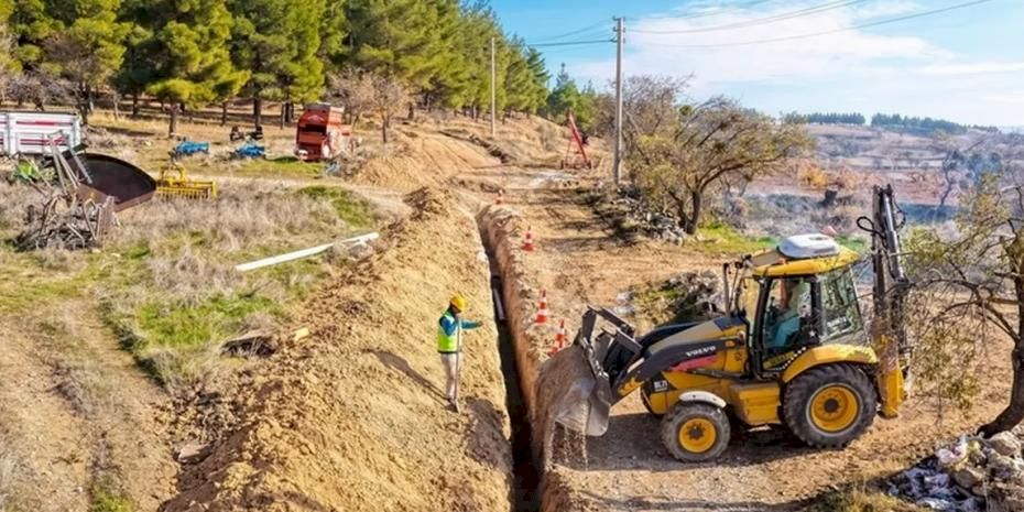 Denizli’de 2 bin 718 metrelik içme suyu hattı yenileniyor