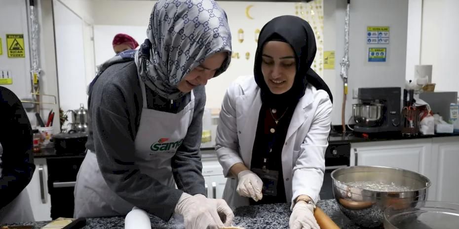 Ramazan’ın geleneksel lezzetleri SAMEK mutfağından geçti