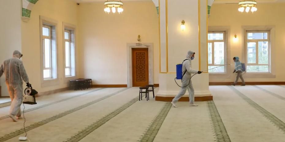 Gaziantep'te camiler mis gibi kokuyor