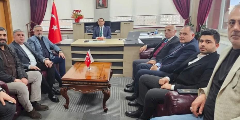 Artvin Ticaret Borsası’ndan Yusufeli Kaymakamlığı’na ziyaret