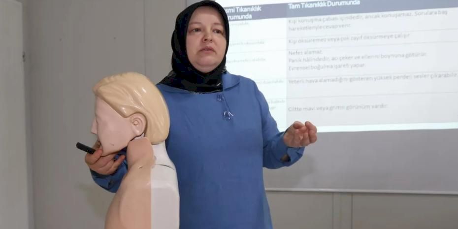 Hayat kurtarmanın yolu Kocaeli'de bu eğitimden geçiyor