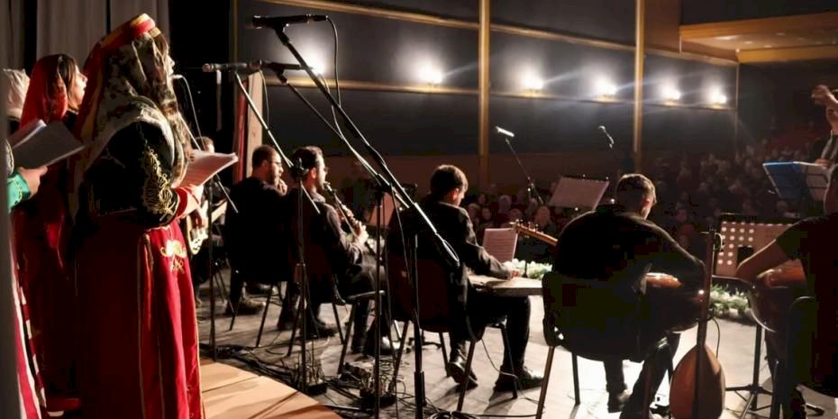 Erzurum’da çocuklardan duygu dolu türkü konseri