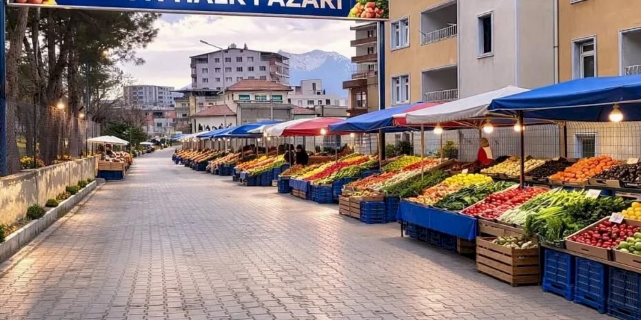 Sason’da Ramazan boyunca 'Halk Pazarı' kuruluyor