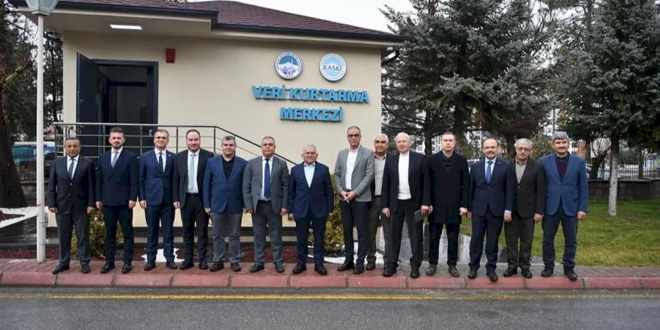 Kayseri Büyükşehir'den Veri Kurtarma Merkezi