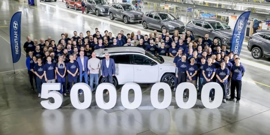 Hyundai Çek fabrikasında 5 milyonuncu aracını üretti