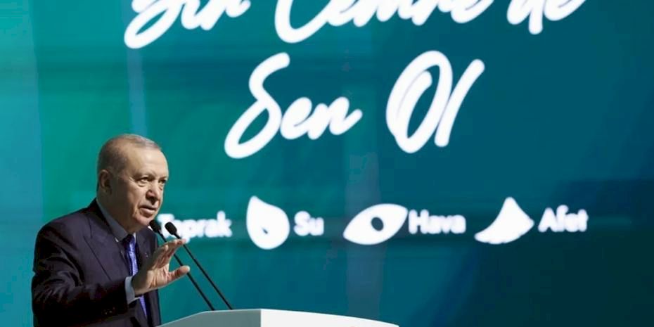 Cumhurbaşkanı Erdoğan; Hava, su ve toprak kirliliği ürkütücü boyutta