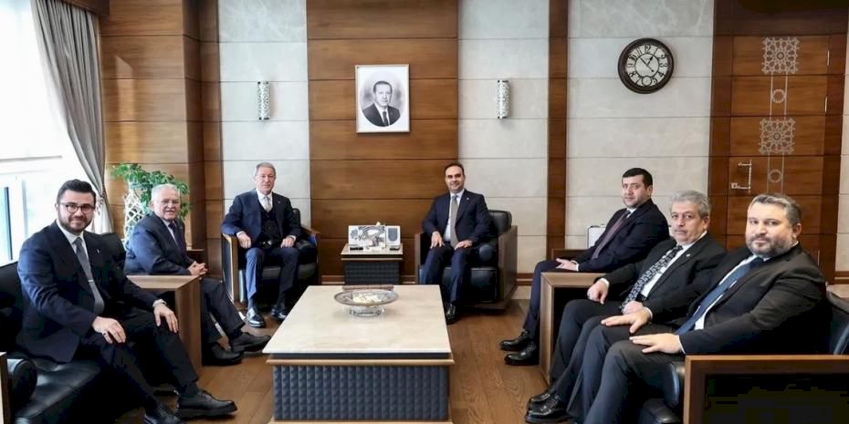Memduh Büyükkılıç'tan Bakan Kacır'a ziyaret