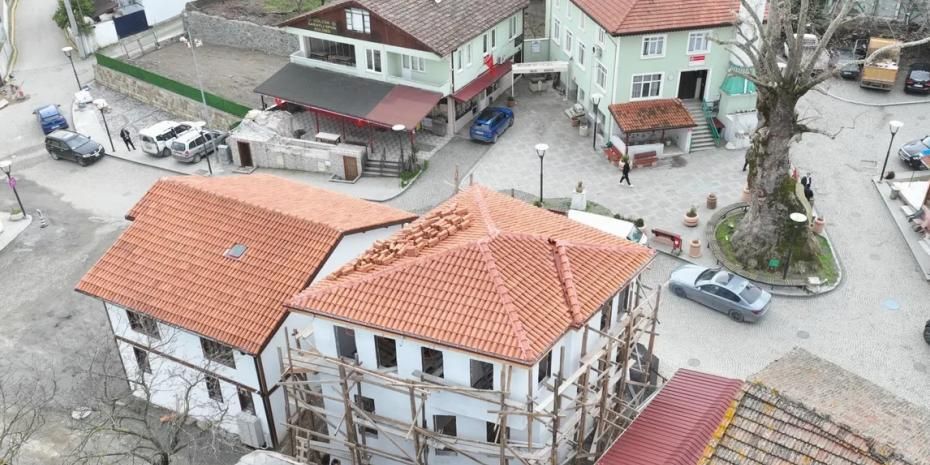 Tarihi yapı Büyükşehir’le gün yüzüne çıkıyor