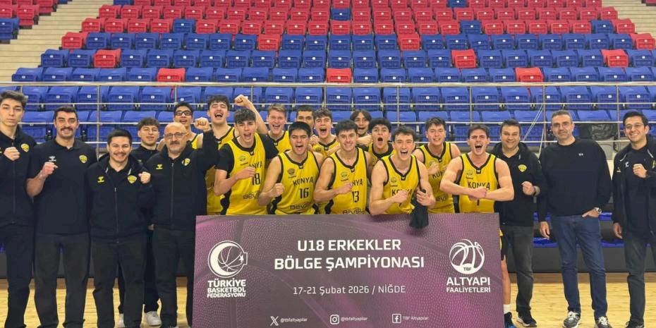 Konya Büyükşehir'in basketbol altyapısındaki gençler gururlandırıyor