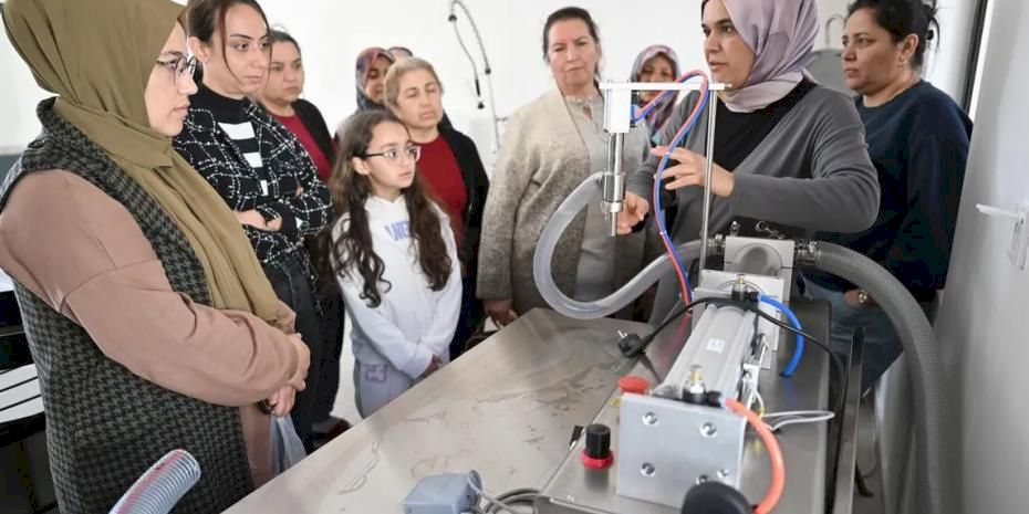 Mersin’de kadın üreticilere destek