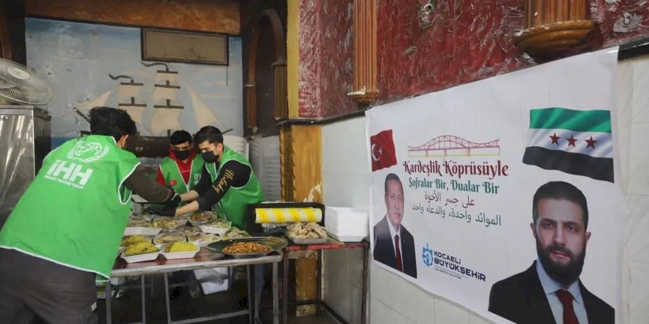 Kocaeli'den Suriye Rakka'da iftar bereketi