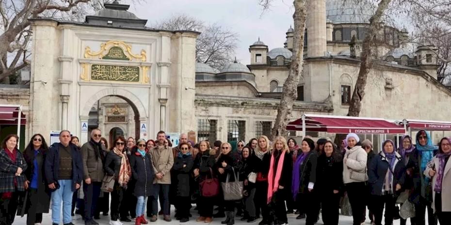 Maltepeliler, İstanbul’un manevi miraslarını ziyaret ediyor