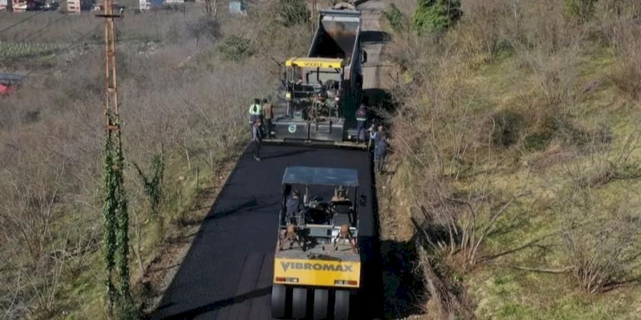 Ordu’da yol standartları yükseliyor