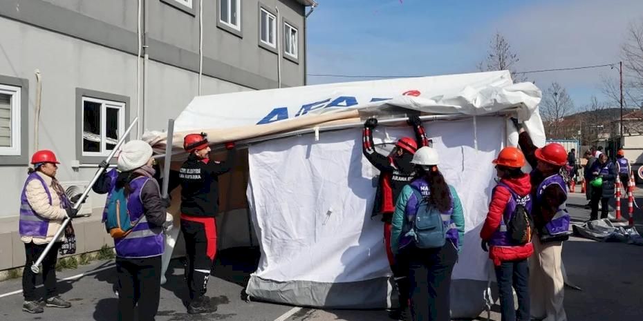 Maltepeli kadınlar afetlere müdahaleyi öğrendi