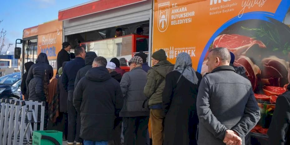 Başkent Market ve Mobil Marketlerle Yerli Besi Et Satışı Devam Ediyor