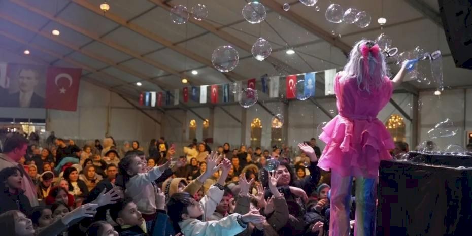 Kocaeli'deki çadır eski Ramazanları aratmıyor