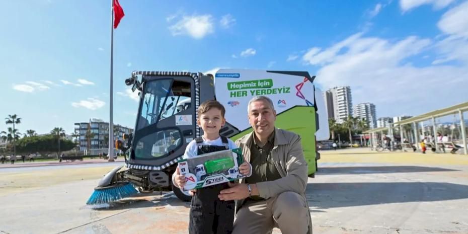 Minik Ayaz’ın hayali Mersin’de gerçek oldu