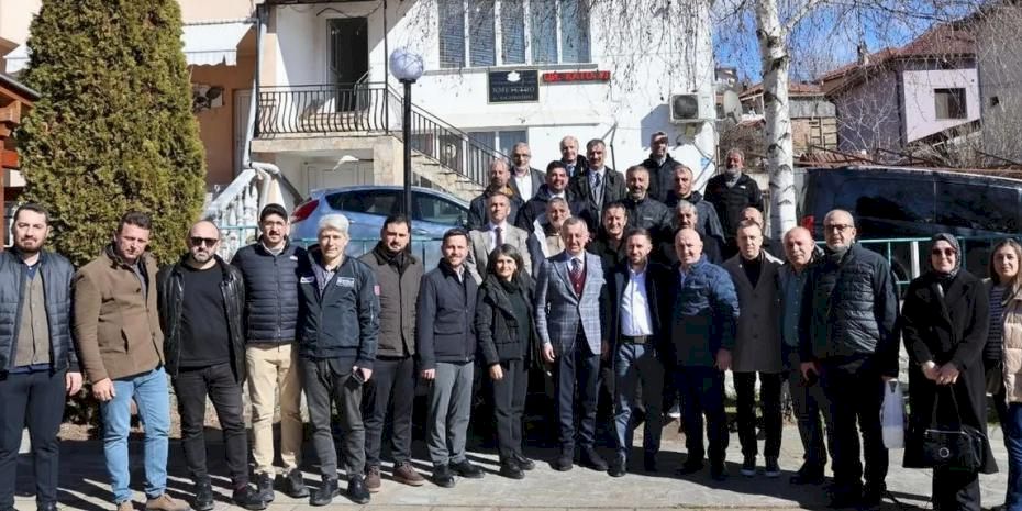 Başkan Büyükakın Bulgaristan’daki soydaşlarla buluştu