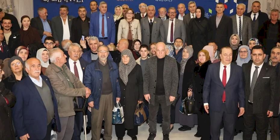 Gaziantep'te Başkan Şahin'den emeklilere müjde