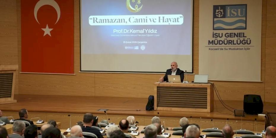 Kocaeli İSU’da ramazan ayına özel söyleşi