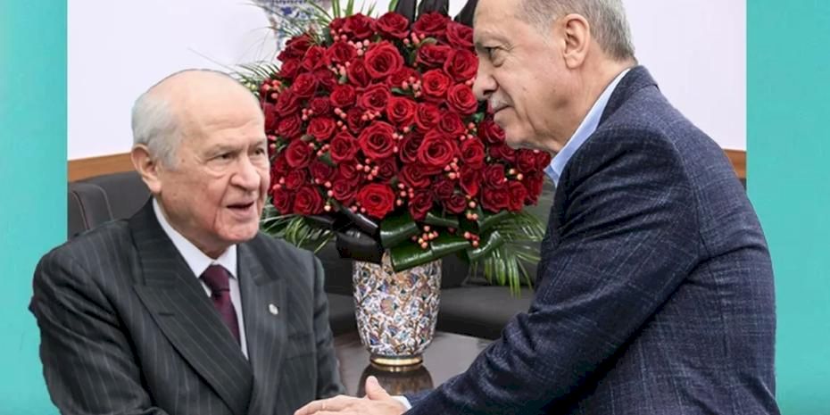 Bahçeli’den Cumhurbaşkanı Erdoğan'a 72 güllü yaş hediyesi