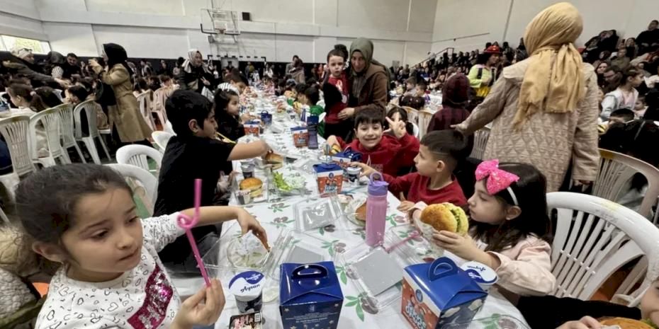 Çorum Belediyesi’nden çocuklara özel tekne orucu iftarı