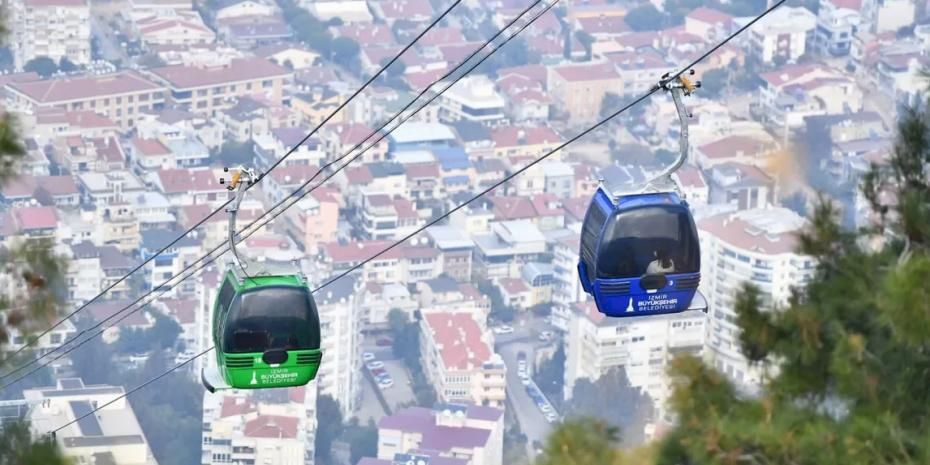 Balçova Teleferik Tesisleri periyodik bakıma alınıyor