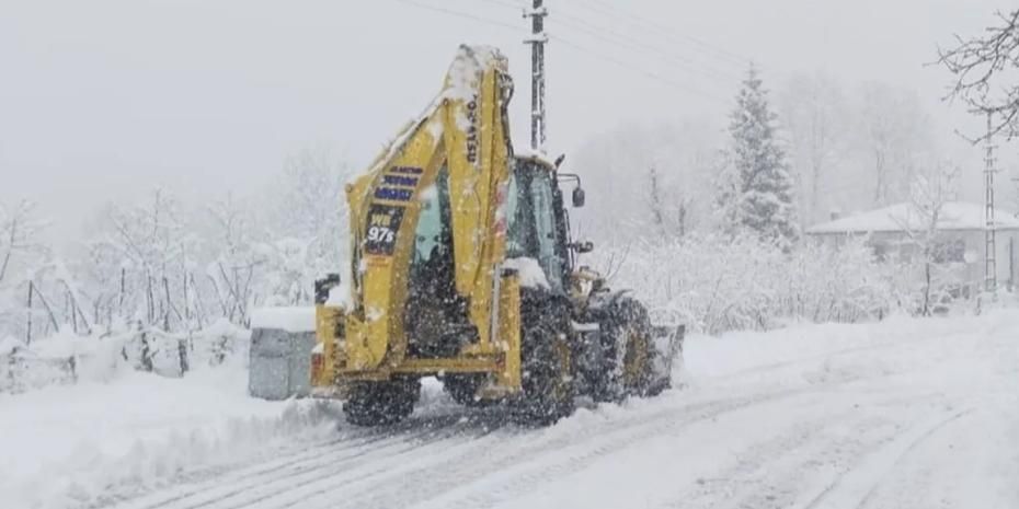 Ordu’da kar seferberliği!  472 mahalle yolu açıldı