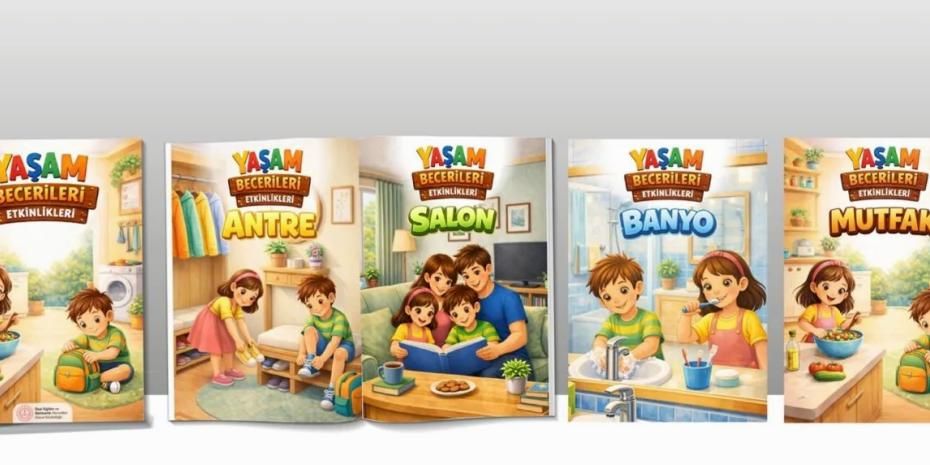 MEB'den özel eğitime 'Yaşam Becerileri Etkinlikleri' kitabı