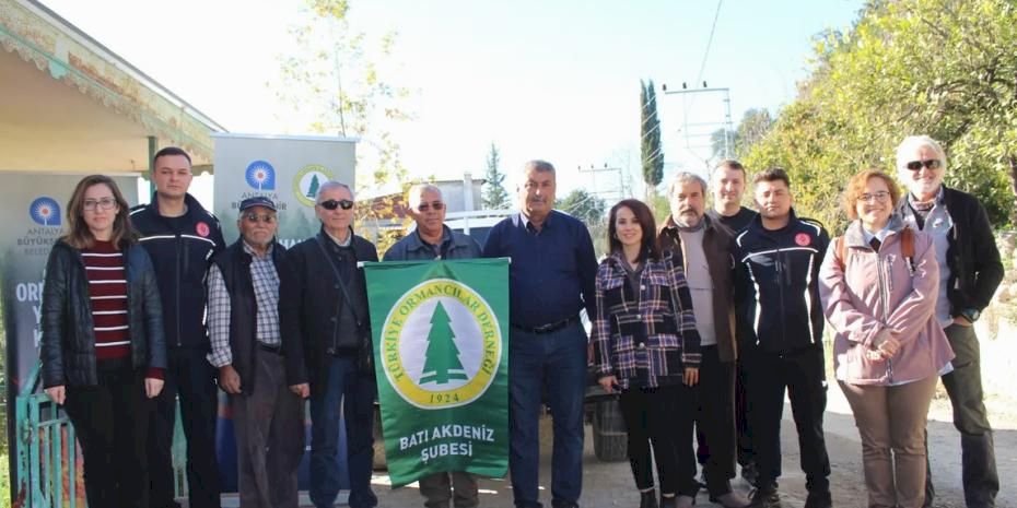 Antalya Büyükşehir’den orman yangınlarına karşı eğitim