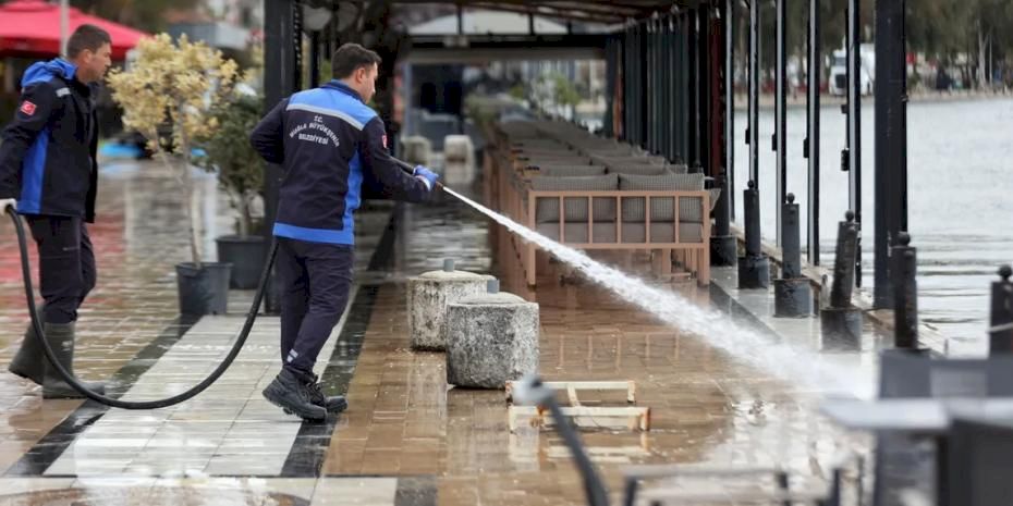 Muğla Köyceğiz’de göl taşkınının izleri silindi