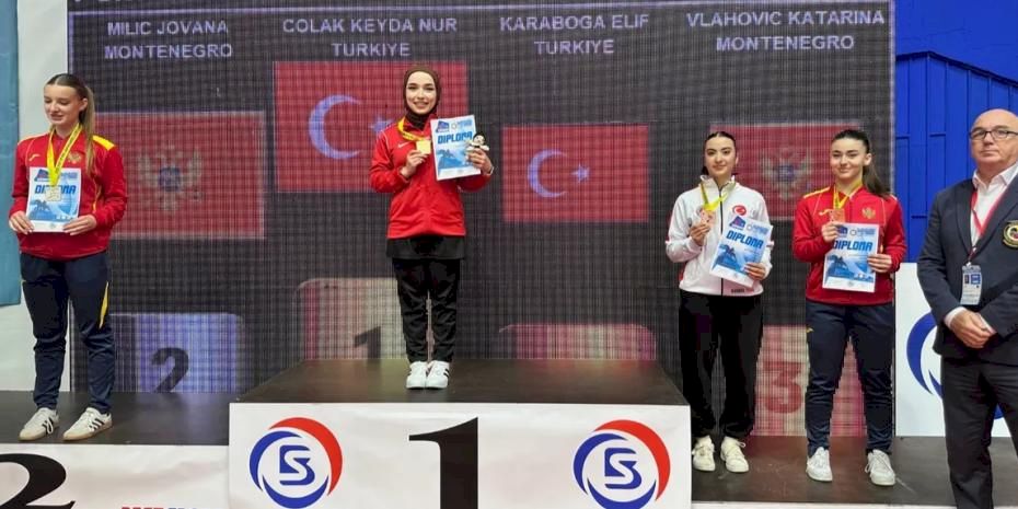 Trabzon Büyükşehir sporcusu Balkan Şampiyonu oldu