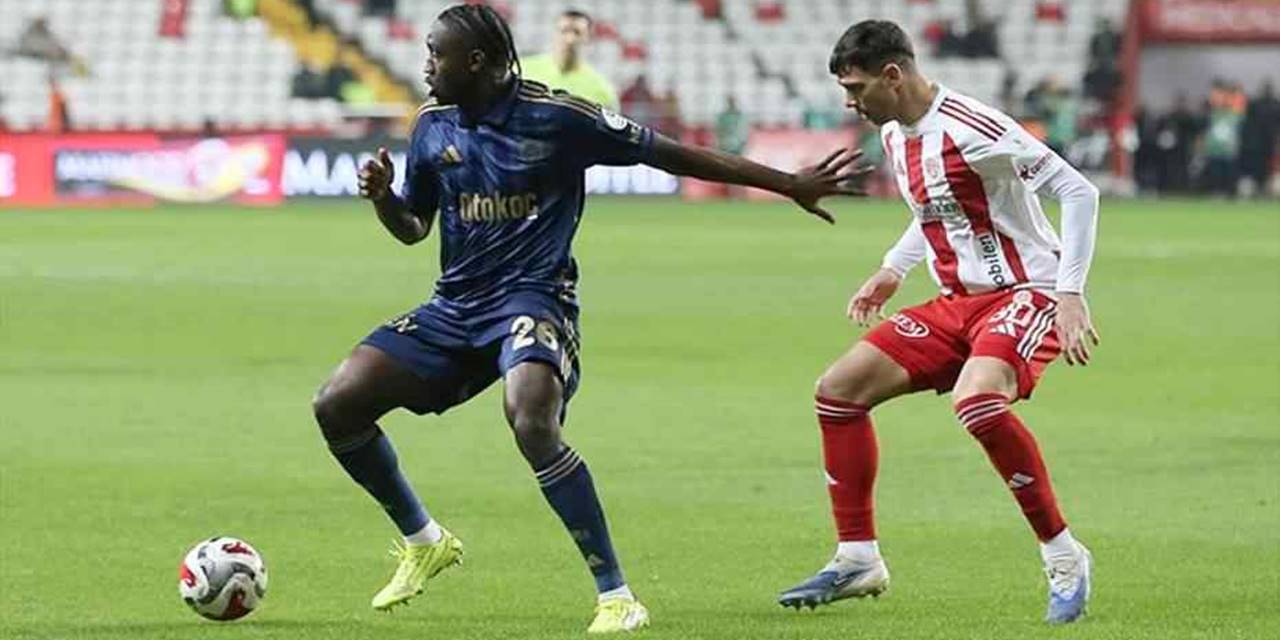 Hesap.com Antalyaspor 2-2 Fenerbahçe (Maç Sonucu)