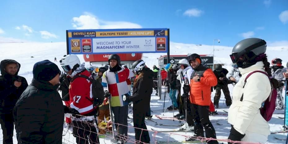 Kayseri Büyükşehir'in Erciyes gururu