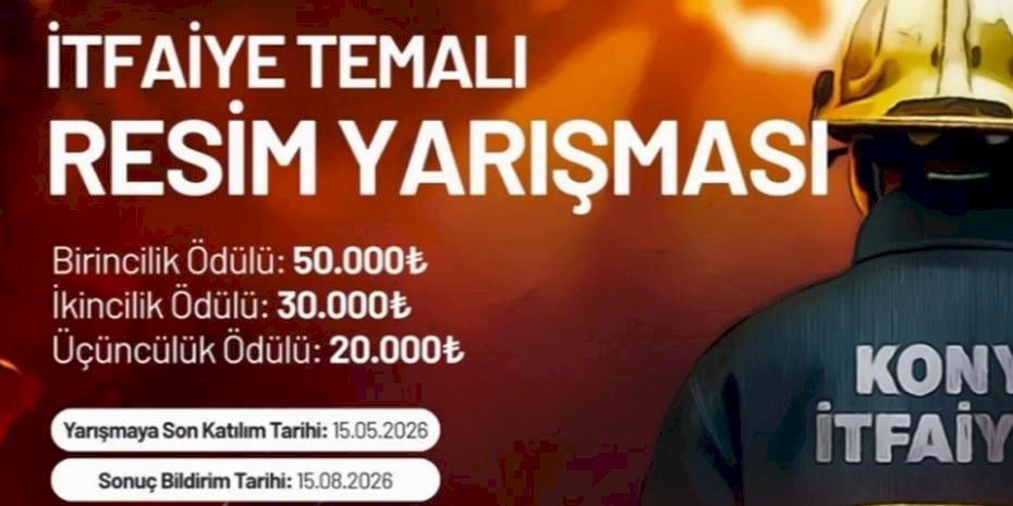 Konya Büyükşehir'den ödüllü resim yarışması