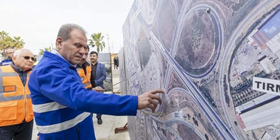 Mersin’in yeni kavşağı adım adım tamamlanıyor