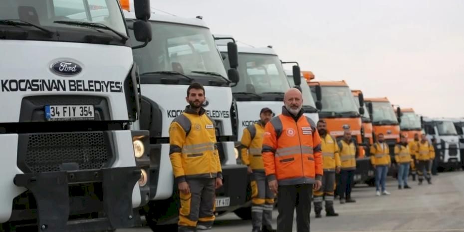 Kayseri Kocasinan'nın freze aracı doğayı koruyor