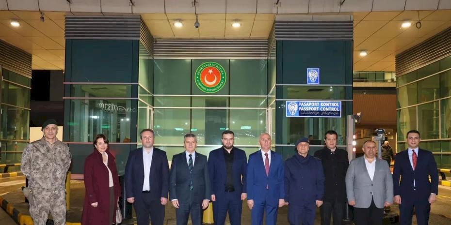 Sarp Sınır Kapısı’nda dostluk sofrası kuruldu