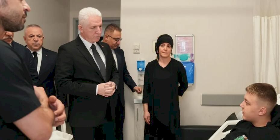 İstanbul Valisi Gül’den yaralı liseliye ziyaret