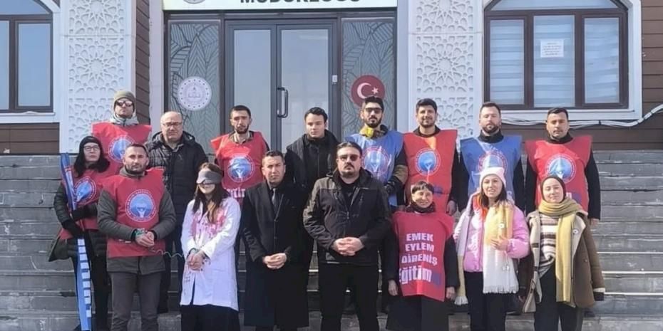 Okuldaki cinayete Eğitim-İş Ağrı Şubesi’nden sert tepki!