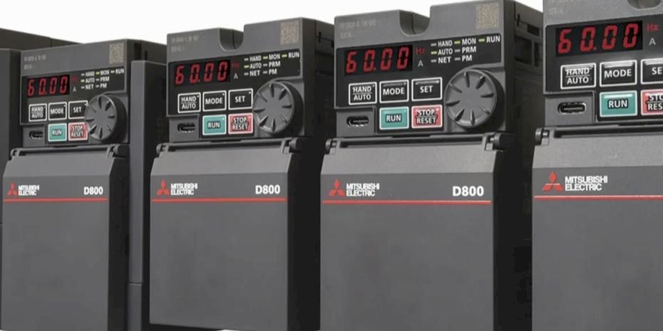 Mitsubishi Electric FR-D800 Serisi İnverterlerini Tanıttı