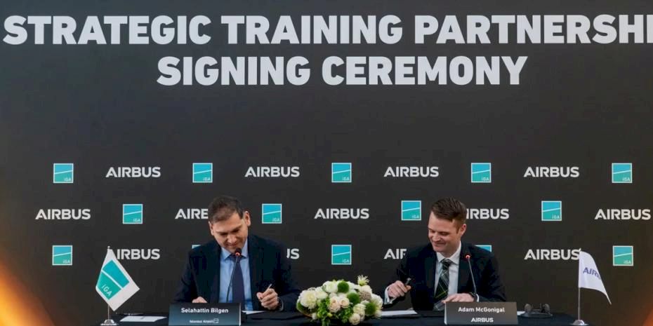 İGA İstanbul Havalimanı ve Airbus  Eğitim Ortağı Oldu