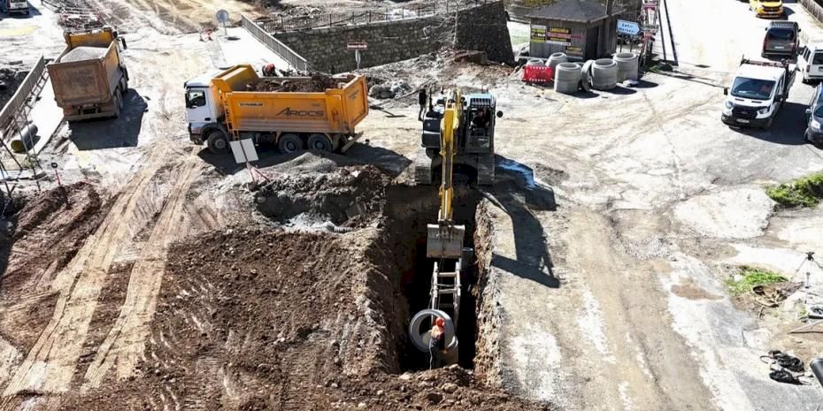 Trabzon Dernekpazarı’nda altyapı seferberliği