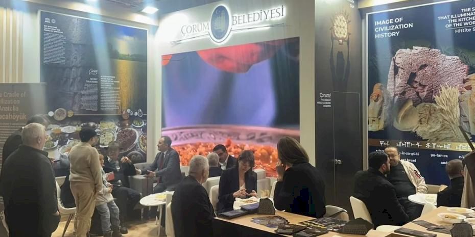 Çorum Belediyesi, Berlin fuarında yerini aldı