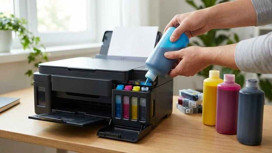 Bitmeyen Kartuş Sistemi Nedir? Sürekli Mürekkep Akışının Avantajları