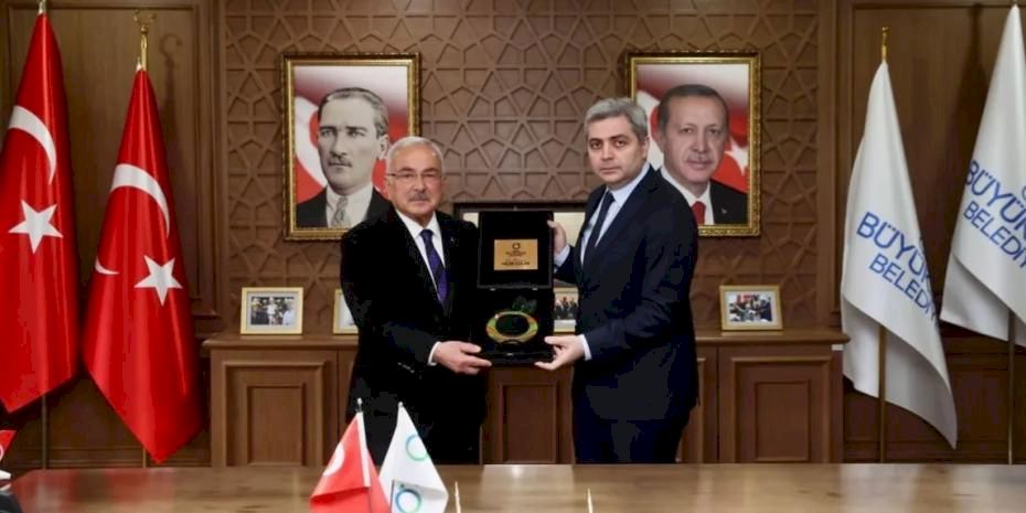 Gürcistan Büyükelçisi Kalandia’dan Başkan Güler’e ziyaret