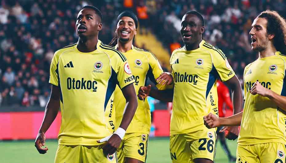 Gaziantep FK 0-4 Fenerbahçe (Maç Sonucu)