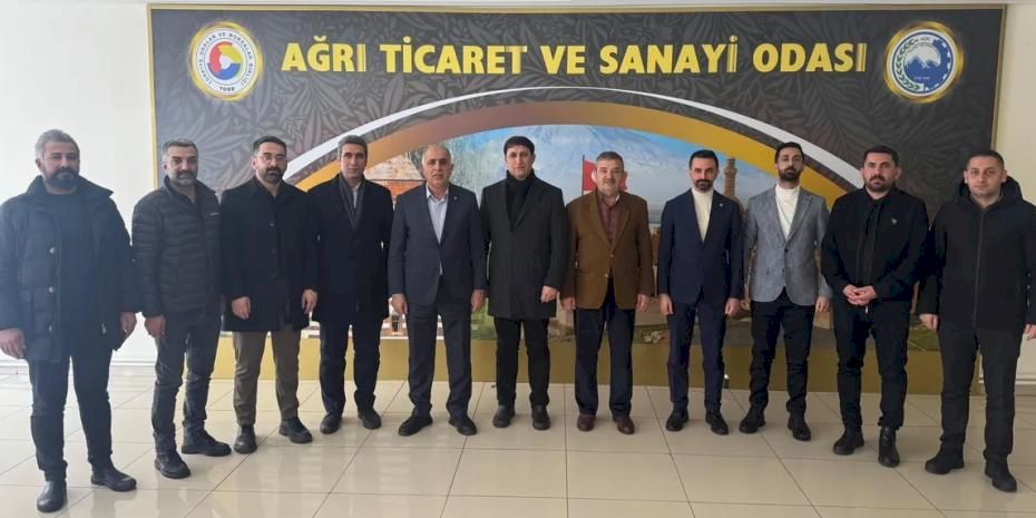 Ağrı’da mali müşavirlerden ATSO’ya ziyaret