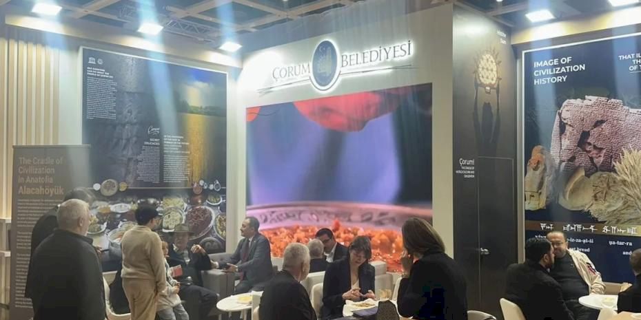 Berlin’de Çorum standına büyük ilgi